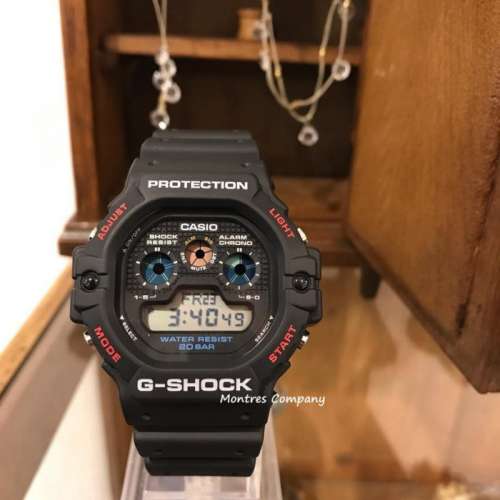 Montres Company 香港註冊公司(33年老店) 卡西歐 CASIO G-Shock DW-5900-1 三眼仔 ...