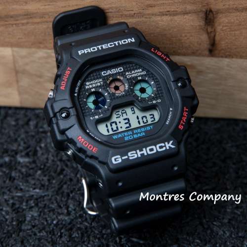 Montres Company 香港註冊公司(33年老店) 卡西歐 CASIO G-Shock DW-5900-1 三眼仔 ...