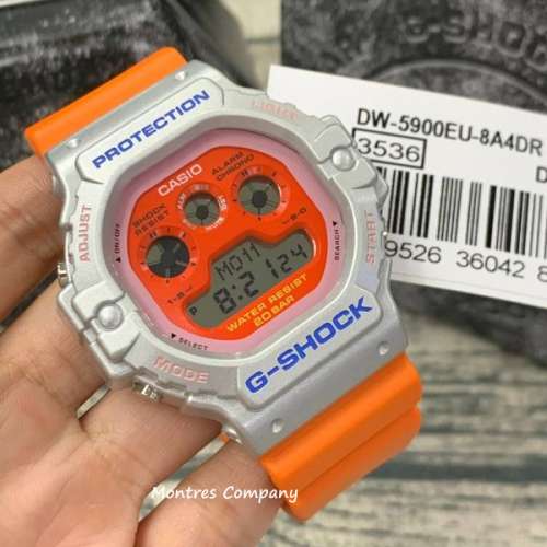 Montres Company 香港註冊公司(33年老店) 卡西歐 CASIO G-SHOCK DW-5900EU-8A4 10年...