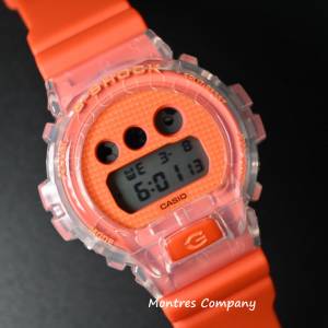 Montres Company 香港註冊公司 (33年老店) 卡西歐 CASIO G-shock DW-6900GL-4 透明...