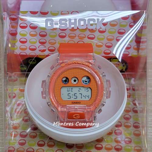 Montres Company 香港註冊公司 (33年老店) 卡西歐 CASIO G-shock DW-6900GL-4 透明...
