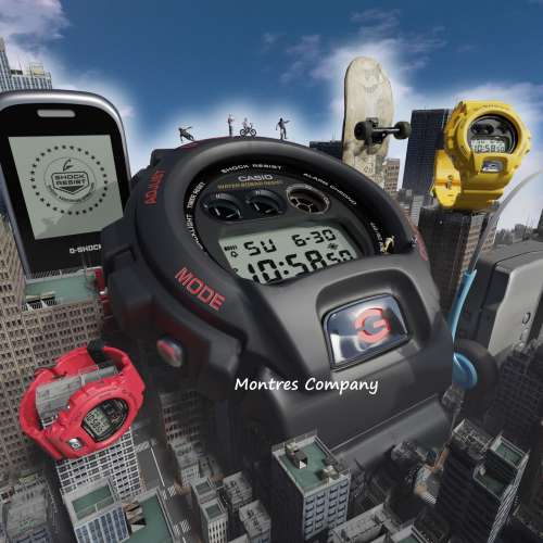 Montres Company 香港註冊公司 (33年老店) 卡西歐 CASIO G-SHOCK 超長電池壽命 DW-...
