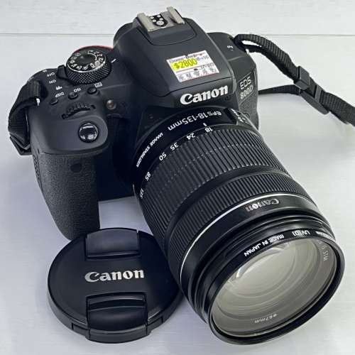 95% New Canon 800D 連 18-135mm f3.5-5.6 IS STM, 深水埗門市可購買