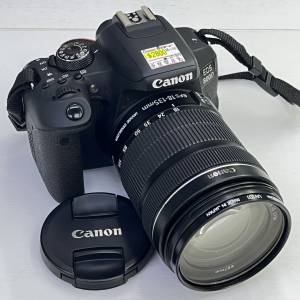 95% New Canon 800D 連 18-135mm f3.5-5.6 IS STM, 深水埗門市可購買