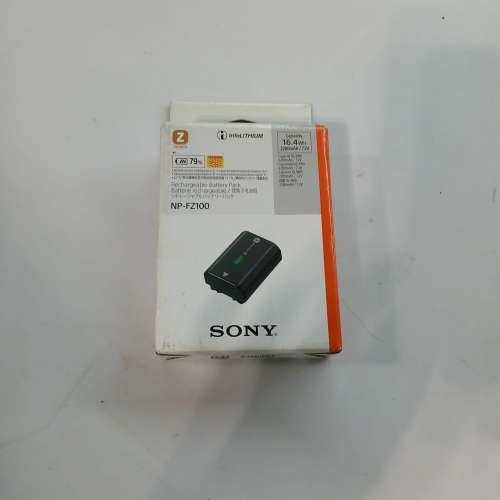 全新未開封SONY 相機NP-FZ100原廠鋰電池