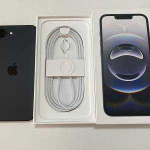 電池100% 黑色 iPhone 16e 128gb 保養2026/8/27 WhatApp 6497 6645