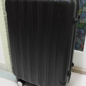 24吋黑色萬向輪旅行箱喼25kg all direction luggage suitcase