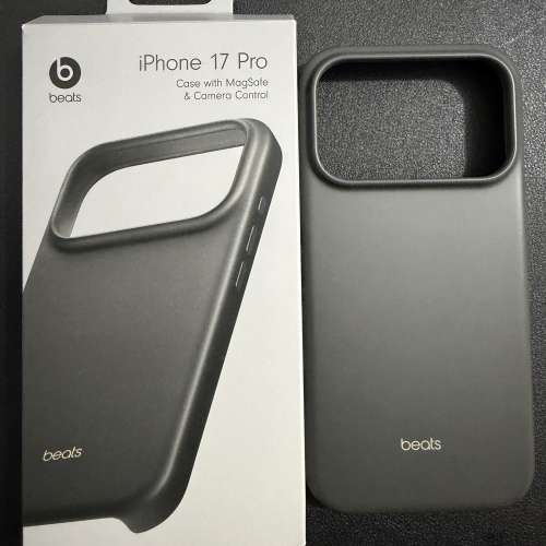 Beats iPhone 17 Pro MagSafe 護殼 (兼容相機控制功能) &mdash; 花崗石灰色