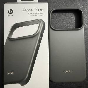 Beats iPhone 17 Pro MagSafe 護殼 (兼容相機控制功能) &mdash; 花崗石灰色