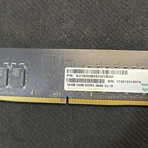 Apacer 宇瞻DDR4 2666MHz 16GB SODIMM