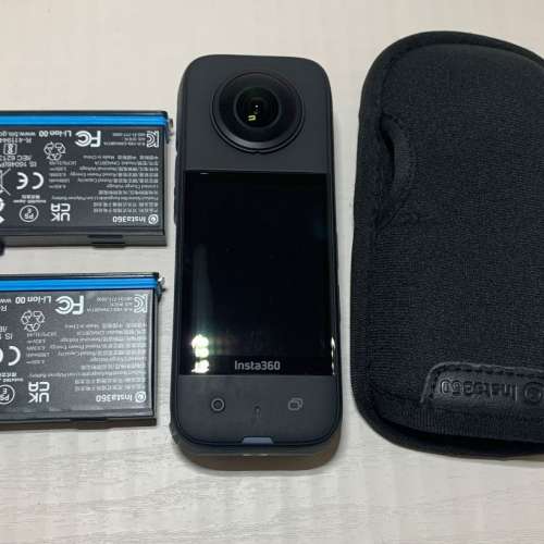 [觀塘實體店] 二手 Insta360 X3 (共2電+保護邊框鏡+頭保護套) 行貨 *S72402* | Ins...