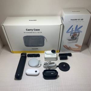 [觀塘實體店] 二手 Insta360 Go 3S (128GB) (連閃傳伴侶+快拆支架+迷你腳架自拍桿+...