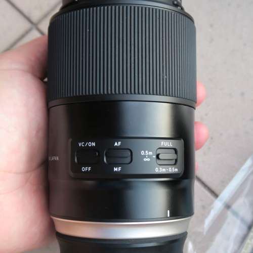 Tamron 騰龍 SP 90mm F/2.8 Di MACRO 1:1 VC USD (F017) (canon EF mount) 送三個EF...