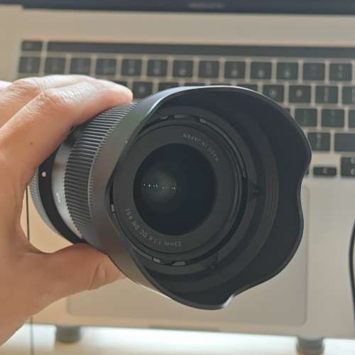 99% 新淨Sigma 23mm F1.4 DC DN (Canon RF Mount)