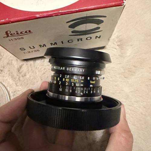 Leica Summicron 35 35mm germany 有干 六妹 六枚