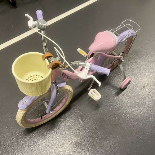 Disney Elsa 公主 兒童單車 連輔助轆 (kid bike bicycle 迪士尼）