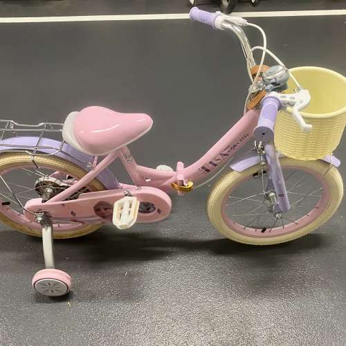 Disney Elsa 公主 兒童單車 連輔助轆 (kid bike bicycle 迪士尼）