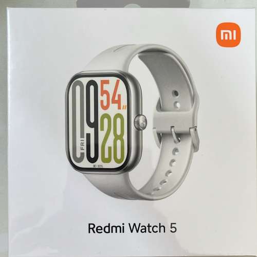 Xiaomi Redmi Watch 5 - Silver Gray 智能手錶 銀灰色 全新