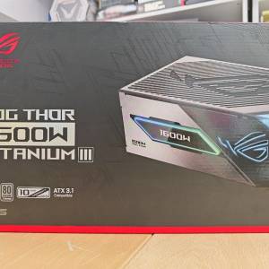 ASUS ROG THOR 1600W Titanium III 電源供應器 香港行貨 有盒有單齊線 適用於 RTX ...