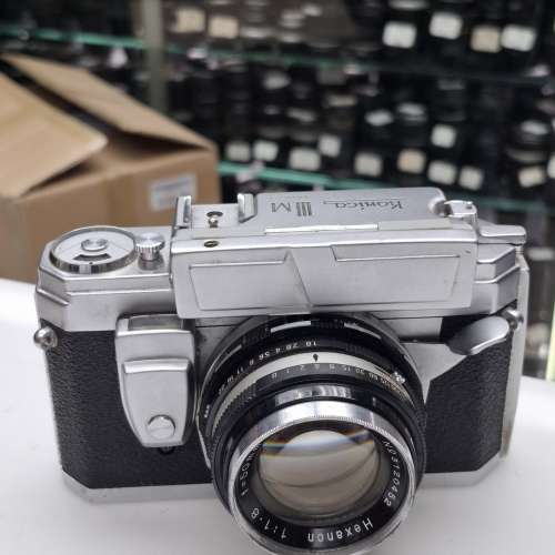 KONICA III M 招財貓 HEXANON 50MM F1.8