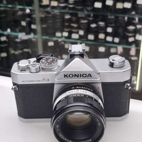 KONICA A3 + HEXANON 52MM F1.8 全正常
