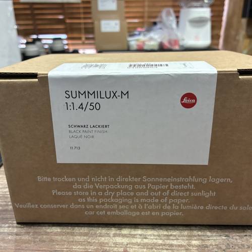 leica summilux-m 50mm F/1.4 Glossy Blk