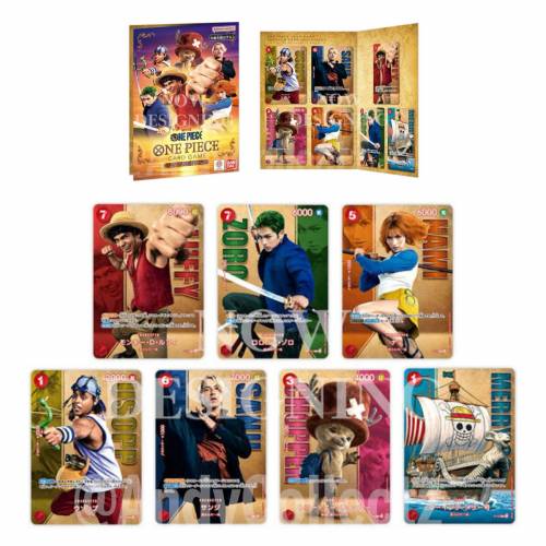 (接受預訂) BANDAI🇯🇵ONE PIECE Card Game 豪華咭收藏套裝 Netflix真人版 第二彈