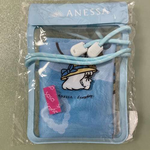 全新ANESSA 手機防水袋及毛巾