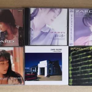 Zard日版CD x 6 (坂井泉水)