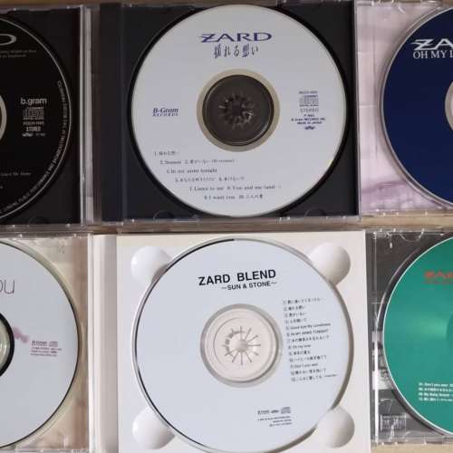 Zard日版CD x 6 (坂井泉水)