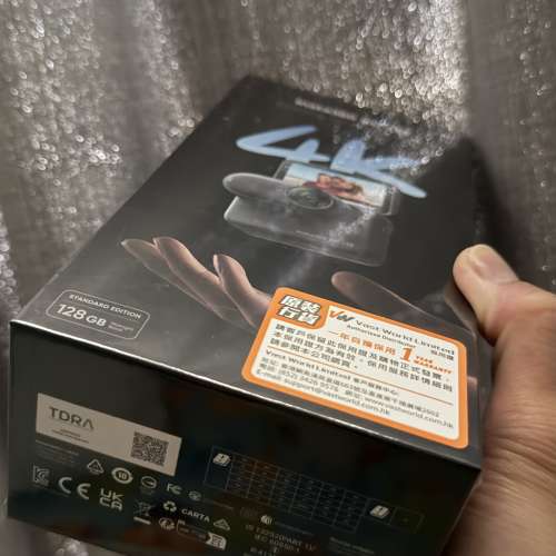 (原裝行貨，未開封) 黑色 Insta360 GO 3S 運動攝影機 128GB