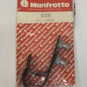 Manfrotto 039 U-Hook Cross Bar Holders  (One Pair- 2 hooks)