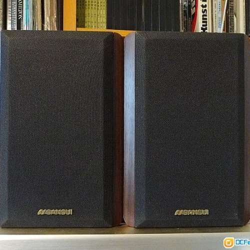 SANSUI Stereo Speaker 山水書架喇叭