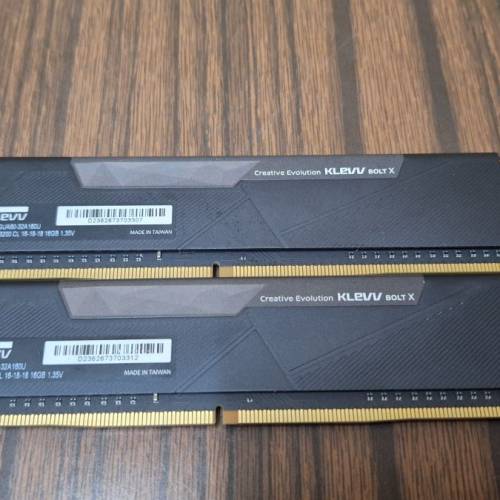 KLEVV CREATIVE EVOLUTION BOLT X DDR4 2x16GB 3200MHz