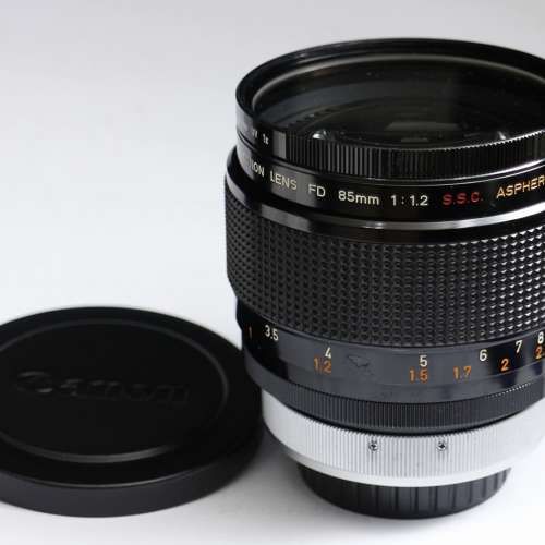 Canon FD 85 f1.2 SSC ASPH 極罕有，收藏品 留意內文