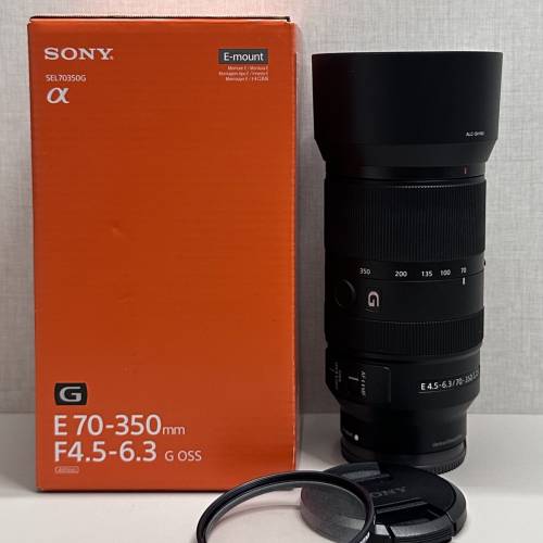 SONY E 70-350mm F4.5-6.3G 鏡頭+UV