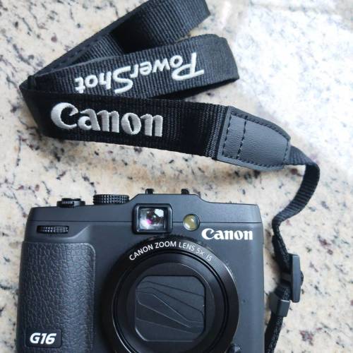 Canon Power Shot G16 數碼相機， 原裝行貨 98％新＆CanonG16專用原裝行貨潛水殼WP...