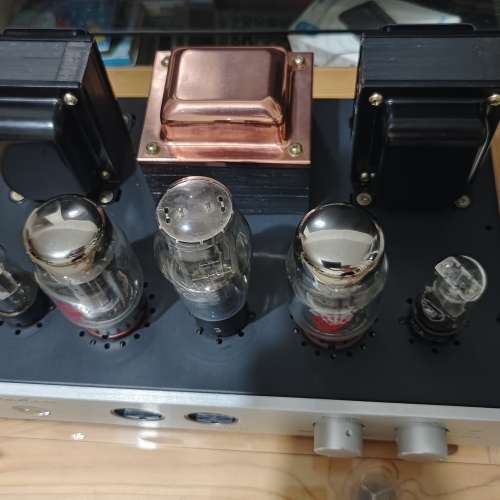 老陳胆机KT88 99成新改了火牛散热换了一对古胆靓声手快有