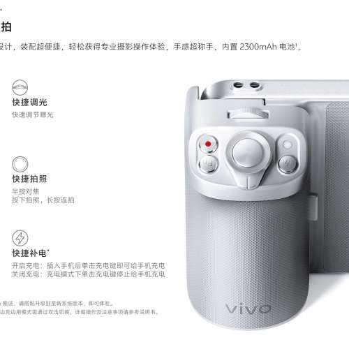 (少量現貨）全新🆕vivo X300 Ultra 攝影師套裝 /專業影像手柄 / 蔡司增距鏡 G2 / 蔡...