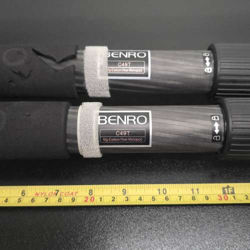 Benro 碳纖維單腳架 C49T Carbon Fiber Monopod 百諾