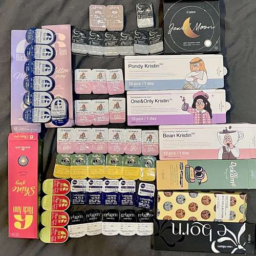 ［大量散裝 Con］-4.00-4.50-4.75-5.50 -5.75隱形眼鏡大眼仔 1-day acuvue moist f...