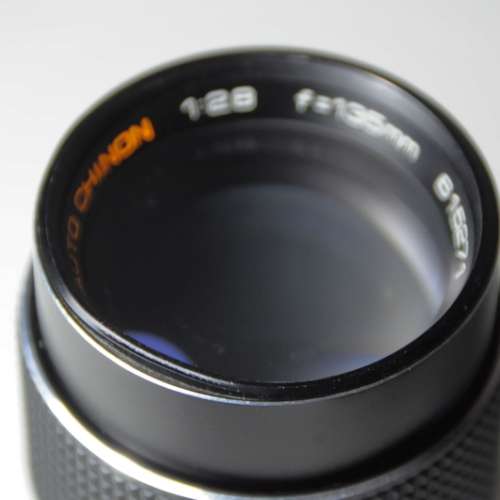 Auto Chinon 135mm f/2.8 + E mount adapter