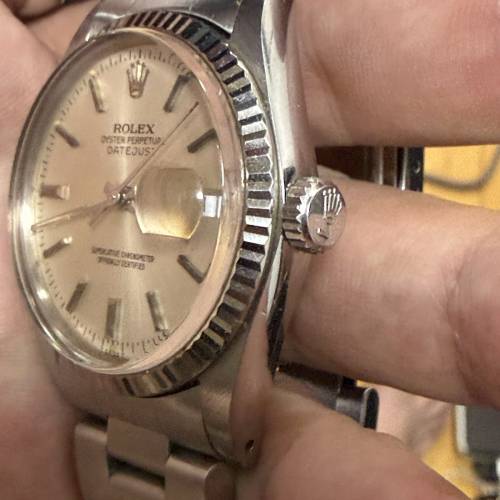 好X新淨😂 ROLEX 16014 靚銀面69大釘字  3035機芯 78360帶 11格 平到笑😂$33800