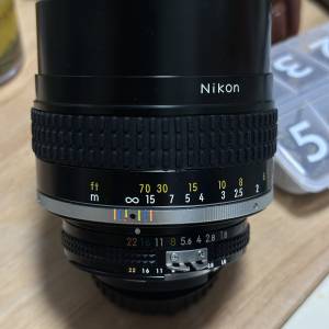 Nikon ais 105mm f1.8 (最尾期2005年)