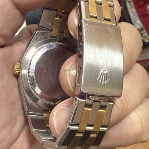 好L靚😆 少有 Rolex 17013 金鋼石英 36mm錶面 12格 平到笑😄$36500