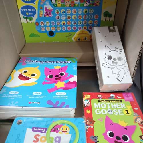 Baby Shark 學・唱・玩 英語教材套裝 (原價$1499)  (包順豐智能櫃或順豐站)