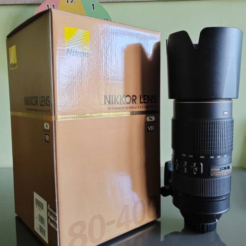 Nikon AF-S 80-400mm f4.5-5.6G ED VR