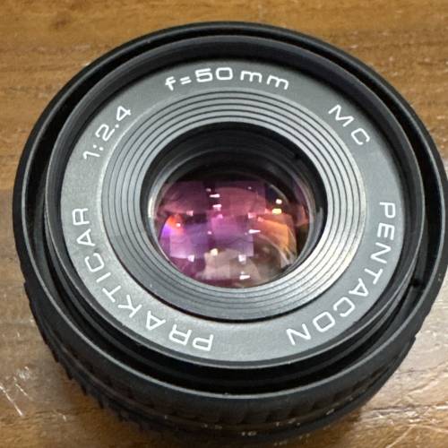 Prakticar pentacon 50mm f2.4 mc lens