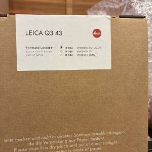 Leica Q3 43 Digital Camera