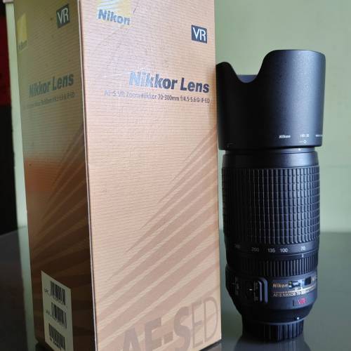 Nikon AF-S 70-300mm f4.5-5.6G ED VR